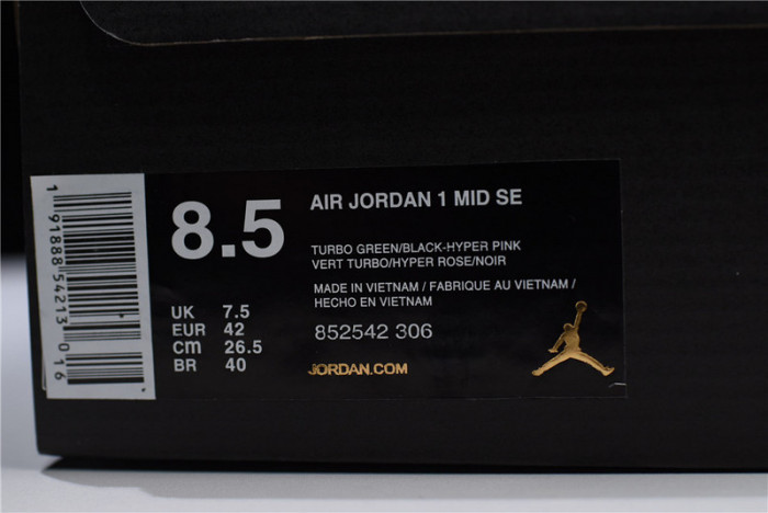 Air Jordan 1 Mid South Beach 852542-306