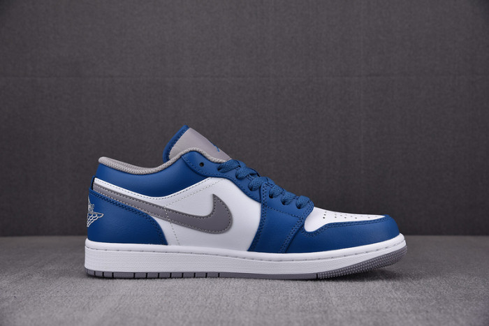 Jordan 1 Low True Blue 553558-412