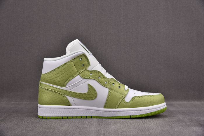 Air Jordan 1 Mid Green Python DV2959-113