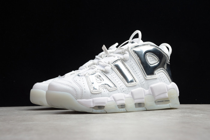 nike air more uptempo white Ch*0me blue tint 917593-100