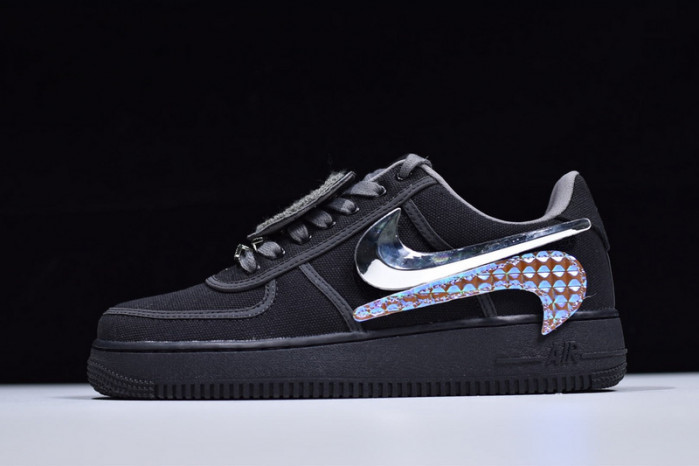Travis Scott Nike Air Force 1 BLACK AQ4211-001