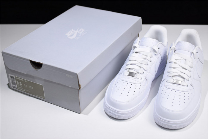 Nike Air Force 1 07 All Triple White Classic Shoes Sneakers AF1 315122-111