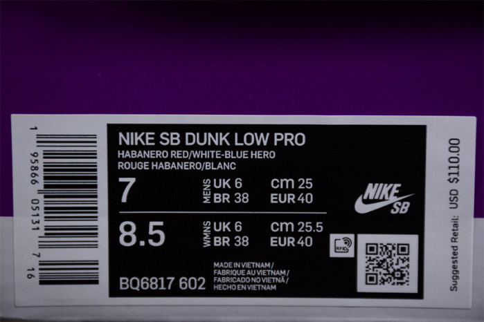 Nike SB Dunk Low Pro Bart Simpson BQ6817-602