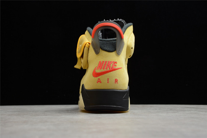 Travis Scott Air Jordan 6 yellow Cactus Jack CN1084-300