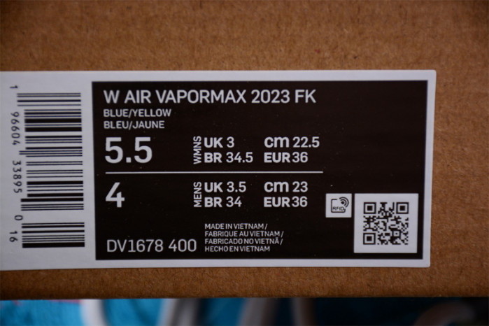 NIKE AIR VAPORMAX 2023 FLYKNIT BALTIC BLUE DV1678-400