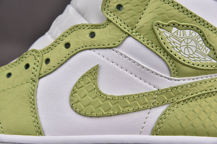 Air Jordan 1 Mid Green Python DV2959-113