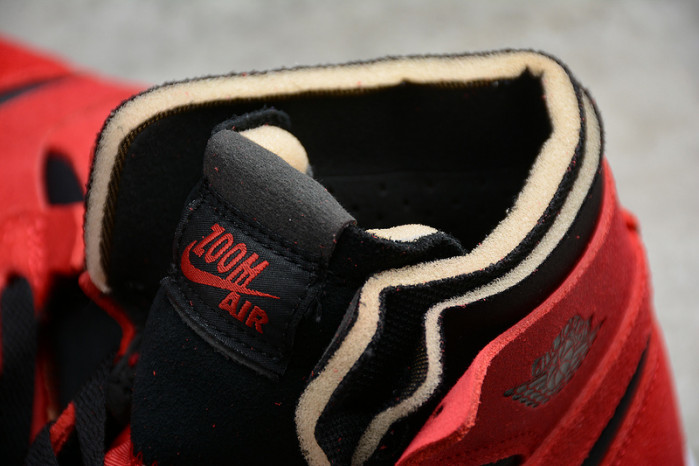 Jordan 1 High Zoom Air CMFT Red Suede CT0978-600