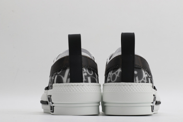 B23 OBLIQUE LOW black white SNEAKERS T00480H051