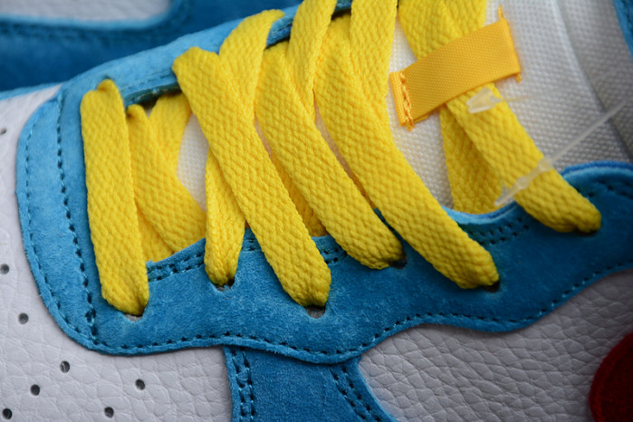 Nike Air Force 1 07 Mid Doraemon White Blue Red Yellow GB1236-160