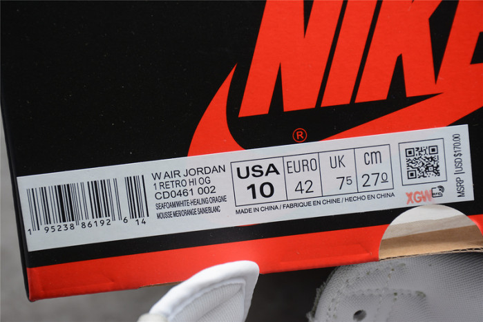 AIR JORDAN 1 HIGH OG ‘SEAFOAM‘ CD0461-002