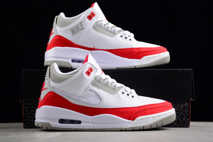 Jordan 3 Retro Tinker White University Red CJ0939-100
