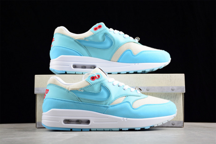 NIKE AIR MAX 1 PUERTO RICO BLUE GALE FD6955-400