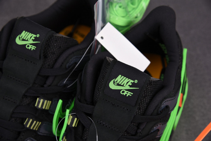 OFW x Nike Air Rubber Dunk “Green Strike” CU6015-001