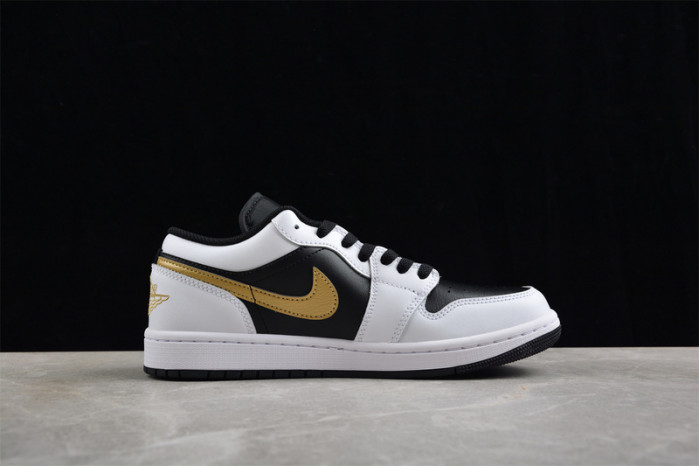 AIR JORDAN 1 LOW “GOLD SWOOSH” 553558-172