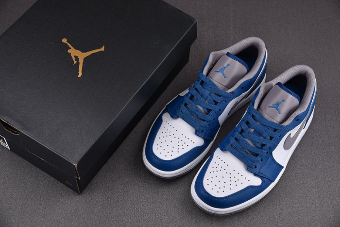 Jordan 1 Low True Blue 553558-412
