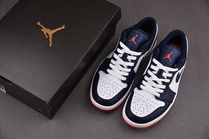 Jordan 1 Low Obsidian Ember Glow 553558-481