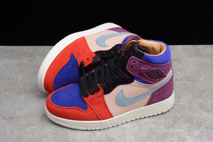 Aleali May Air Jordan 1 Viotech Fur Tongues BV2613-600