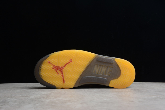 OFW Air Jordan 5 Sail Fire Red DH8565-100