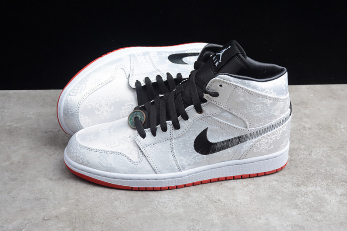 CLOT Air Jordan 1 Mid Fearless CU2804-100