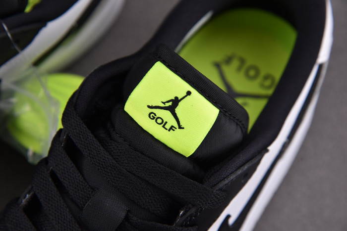 AIR JORDAN 1 LOW GOLF "BLACK/WHITE/VOLT" DD9315-108