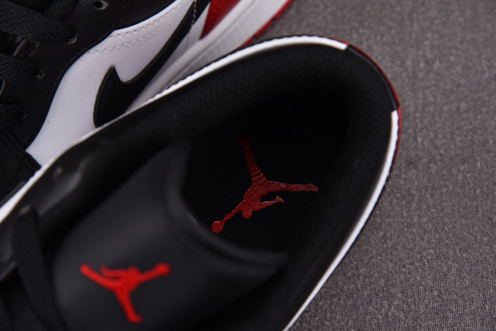 AIR JORDAN 1 LOW BRED TOE 553558-161