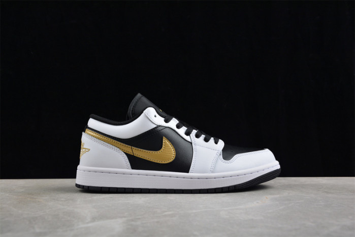 AIR JORDAN 1 LOW “GOLD SWOOSH” 553558-172