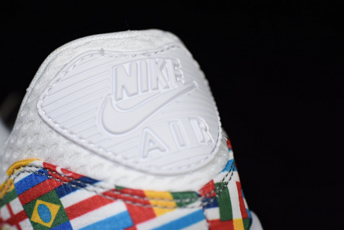 NIKE AIR MAX 90 NIC QS "INTERNATIONAL FLAG PACK" A05119 100