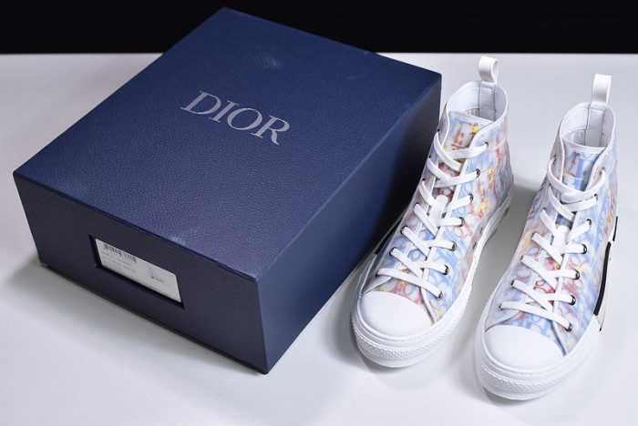 B23 Oblique High Top Sneakers T00480H070