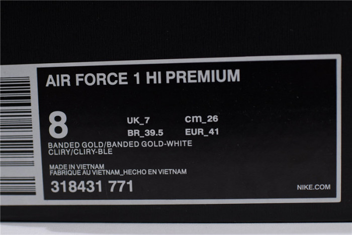 Nike Air Force 1 Hi Premium "Bobbito" 318431-771