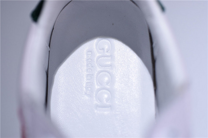 G*u*i ace embroidered low-top sneaker with ufo womens