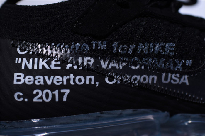 OFW x Nike Air VaporMax FK Black AA3831-002